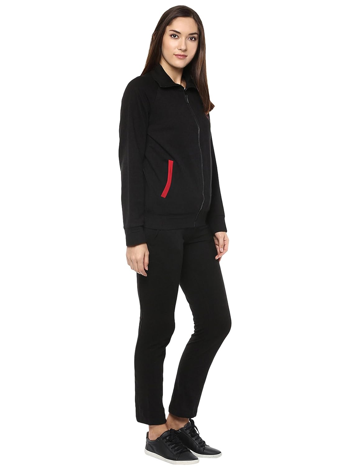 sakhi sang solid black track suits