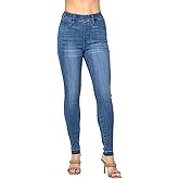 Judy Blue Women's High Waist Pull On Skinny Jegging Jeans