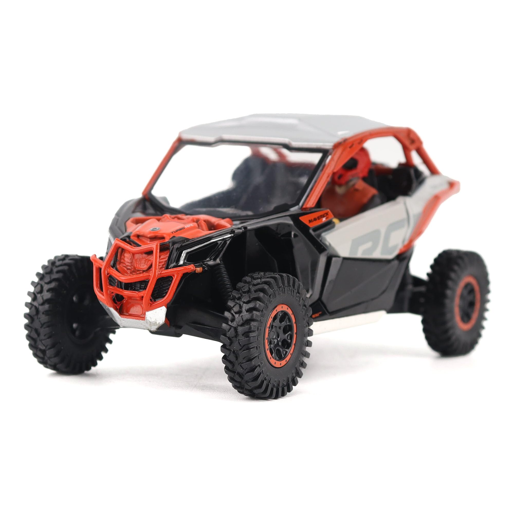 Photo 1 of Diecast Masters BRP Bombardier Models 1:32 Scale Diecast Replica Can-Am Maverick X3 X rc Turbo RR, Chalk Gray & Magma Red | Item 60002