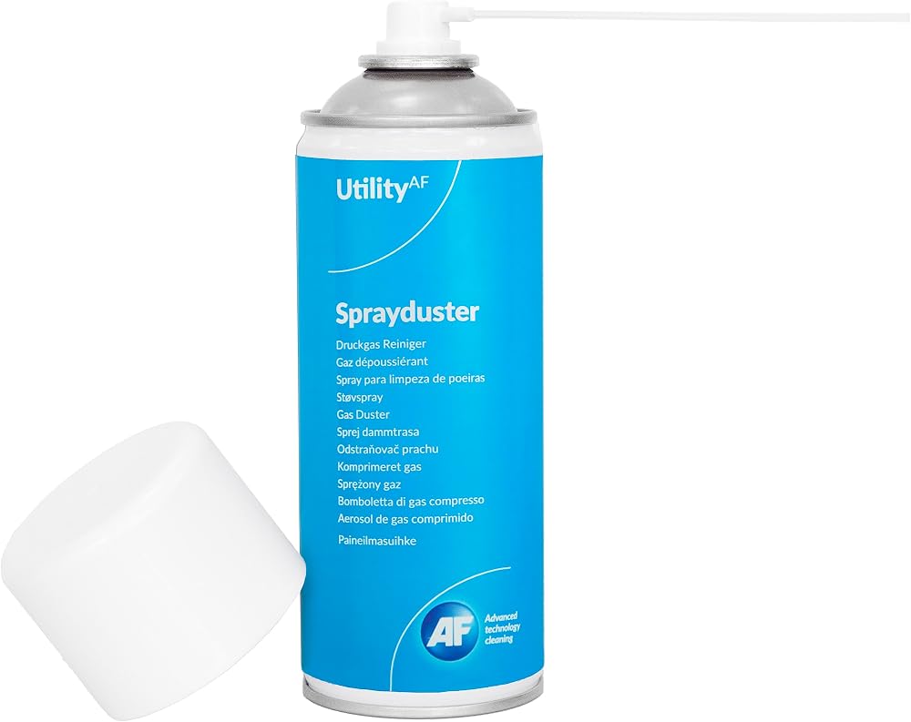 AF Air Duster 400ml Upright Use Compressed Gas Can Blower Keyboard PC