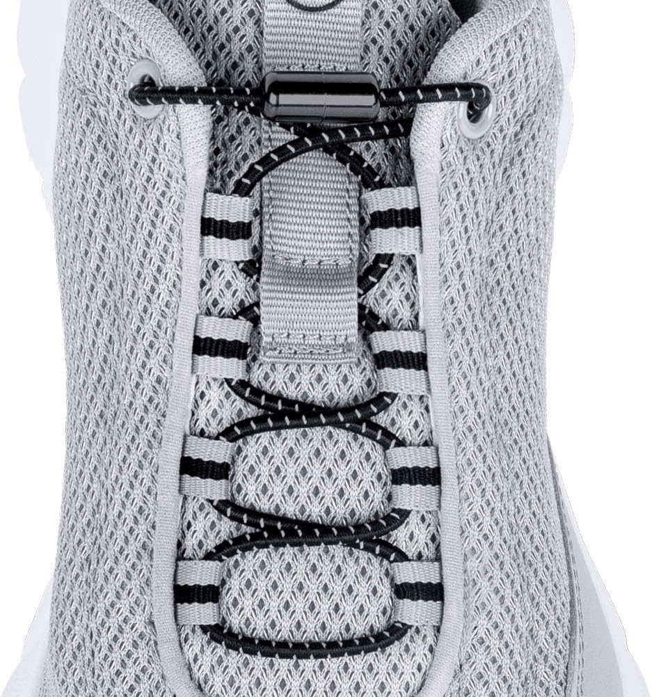 CalMyotis Elastic Shoe Laces for Kids and Adults, No Tie Shoelaces with Metal Turnbuckle for Sneakers