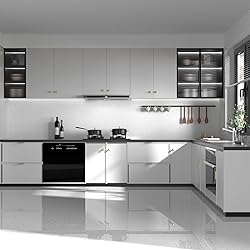 Peaha 50 Pack Kitchen Cabinet Handles 1-5/16 inch