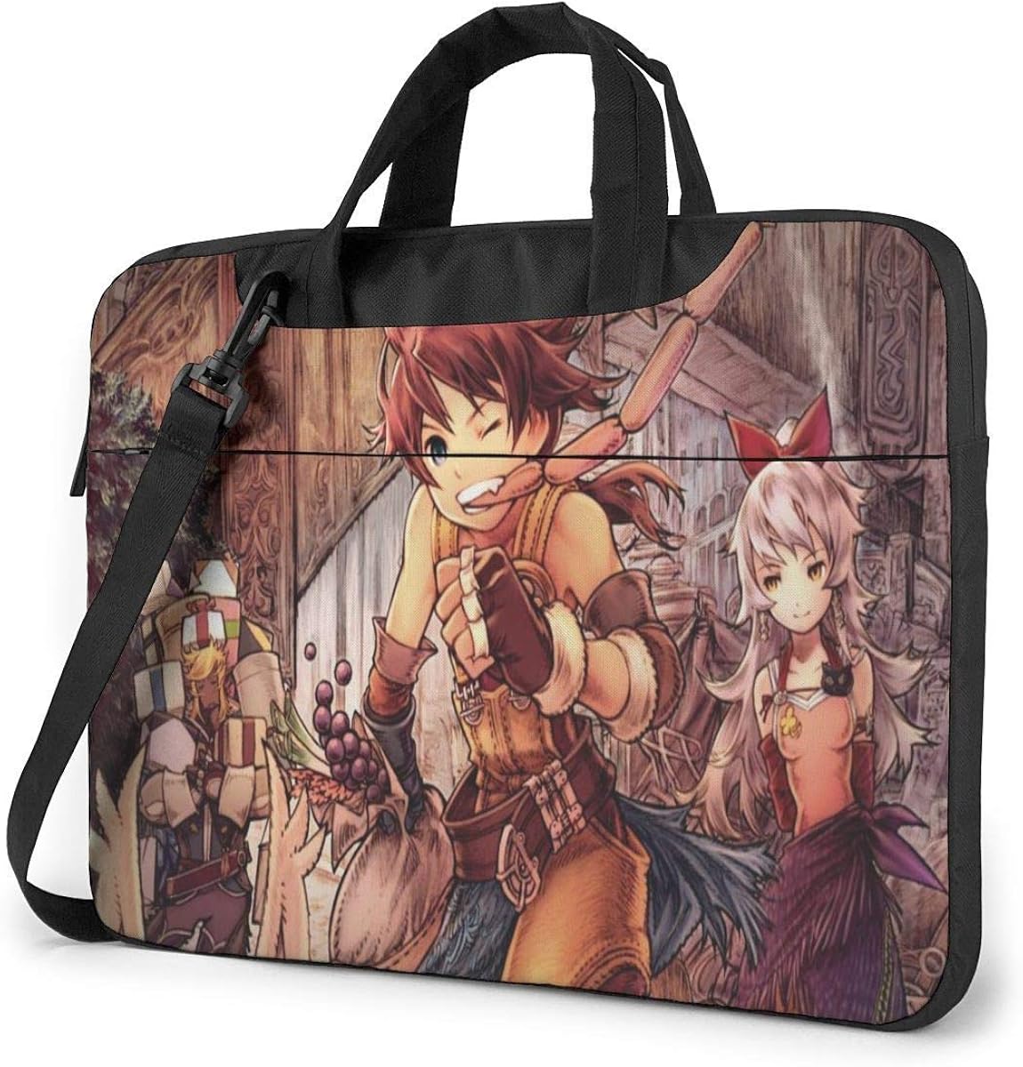 Shoulder Messenger Bag,Anime Fairy Tail Laptop Bag,Protective Laptop