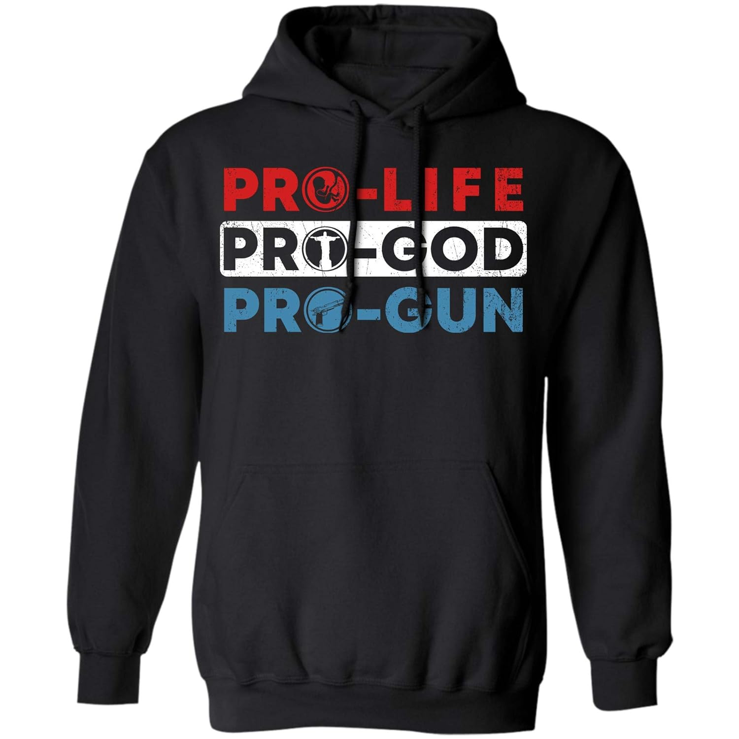 Pro Life Pro God Pro Gun Shirt Usa Patriot Birthday Gifts 7041 Kitilan