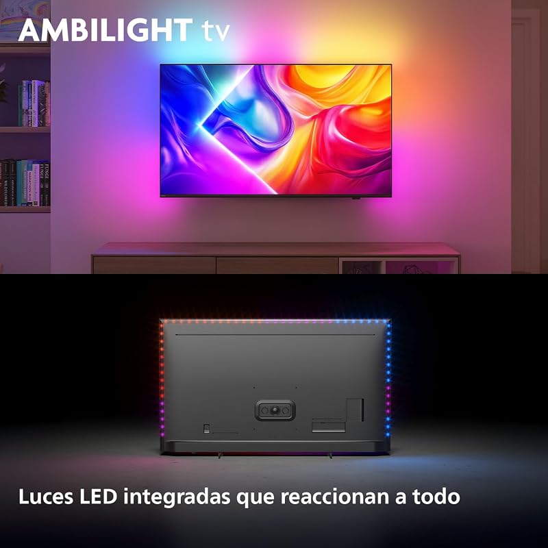 Ambilight 'The One' 75PUS9010 4K Smart TV - Pantalla de 75 Pulgadas con P5 Picture Engine Ultra HD, Titan OS, Dolby Vision y Sonido Dolby Atmos — foto 2 de 8