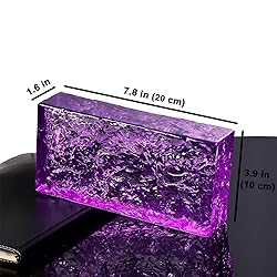 Yutianli Purple Transparent Ice Crystal Patterned