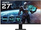 Gigabyte GS27Q 27" QHD 165Hz 1ms Gaming Monitor FreeSync HDR Ready IPS view 1