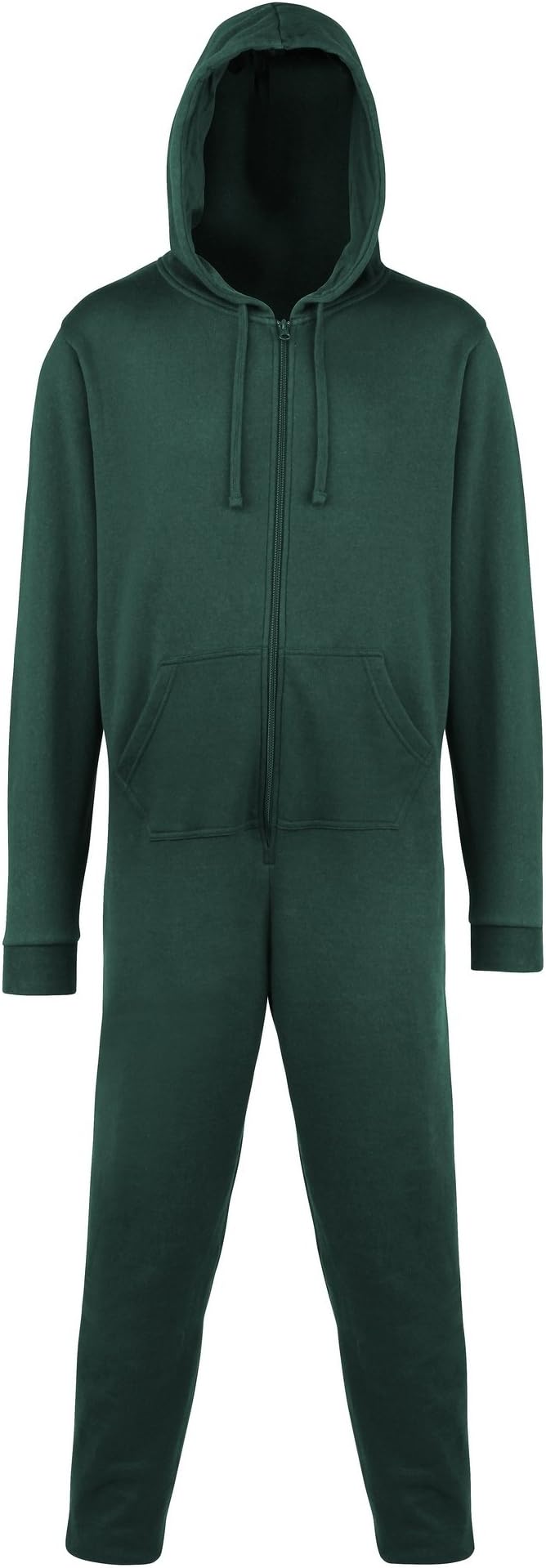 Comfy Co Unisex Plain Hooded All in One Onesie (280 GSM)