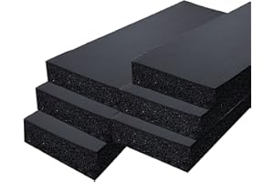 AMPULLA Garage Smith GWP03 Multilayer Garage Wall Protector Car Door Protectors (6-Pack(Black))