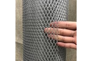 304 Stainless Steel Mesh Screen Expanded Metal Sheet Diamond Mesh for Vent Rodent Mesh Pet Screen Dryer Vent Screen Metal Mes