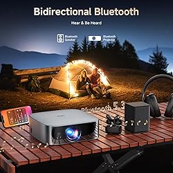 [Short Throw/1200ANSI/Built in Apps] Projector 4K