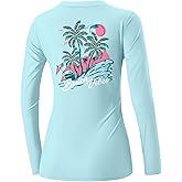 BesserBay Women's Rash Guard UPF 50+ Long Sleeve Sun Protection UV Shirts for Hiking Swimming Fishing