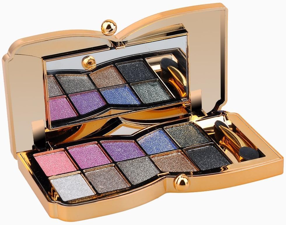 Beauty Glazed Lidschatten Palette – 40 Farben, Matt & Glitzernd