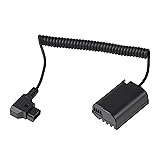 Hersmay Coiled D-tap to DMW-BLK22 Dummy Battery for