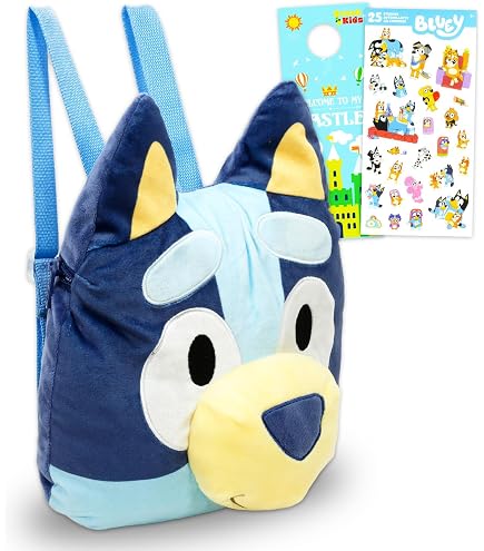 Amazon.com: Bluey Plushie Backpack Set - Bundle of 18 display picture 2
