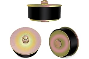 Siptenk 2-1/4" Freeze Rubber Expansion Plug 3 pcs, Automotive Rubber Expandable Freeze Plugs for Engine