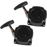 BOSHCHEN Upgraded 63022 Starter Recoil | Compatible with 52cc 2HP Harbor Freight Predator Earth Auger Quake MC43 52CC 2HP - Pack of 2