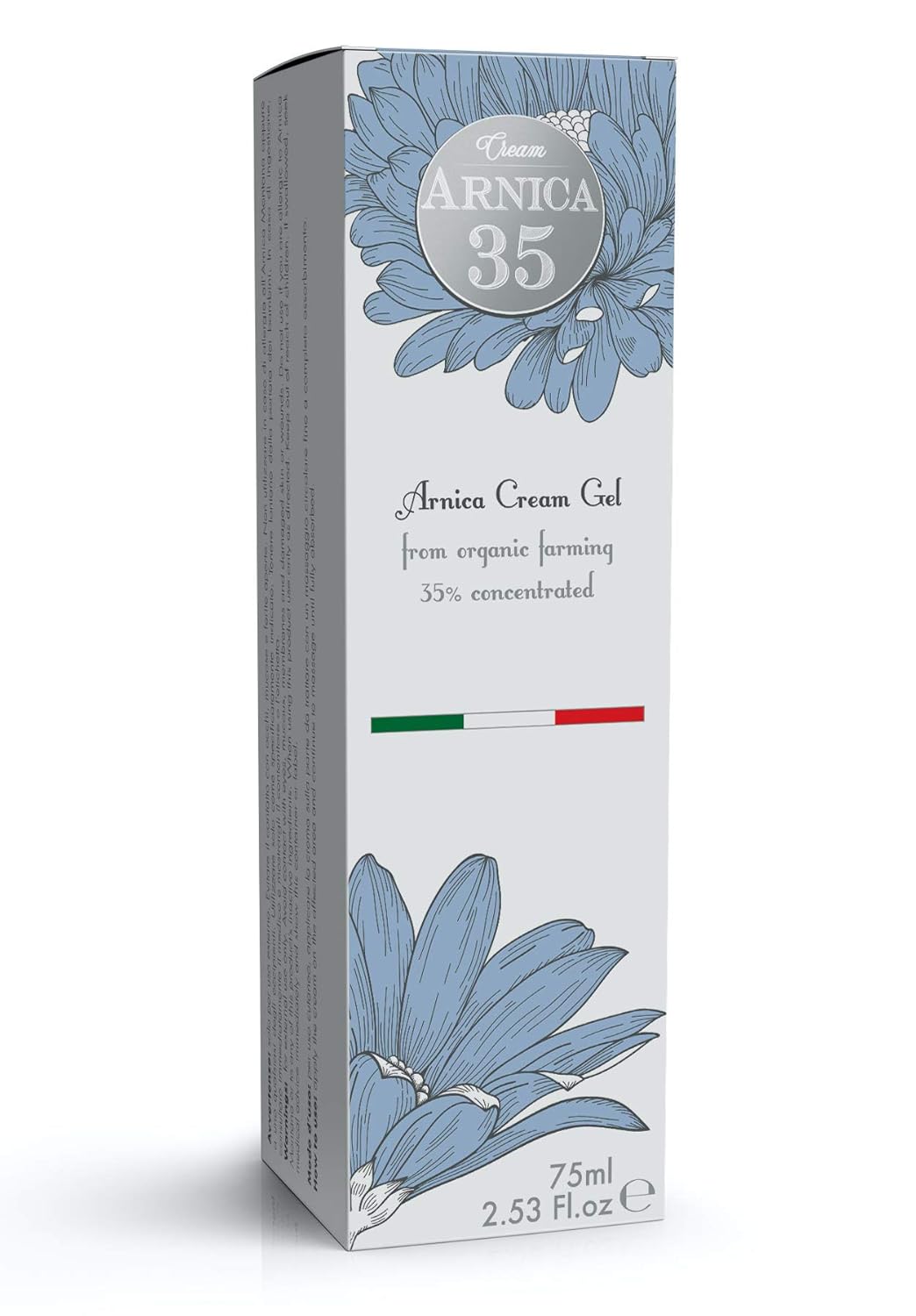 Dulàc - Arnica Gel Cream with a 35% concentration - 2.53 Fl.oz - THE MOST CONCENTRATED - 100% Made in Italy - Arnica 35 : Beauty