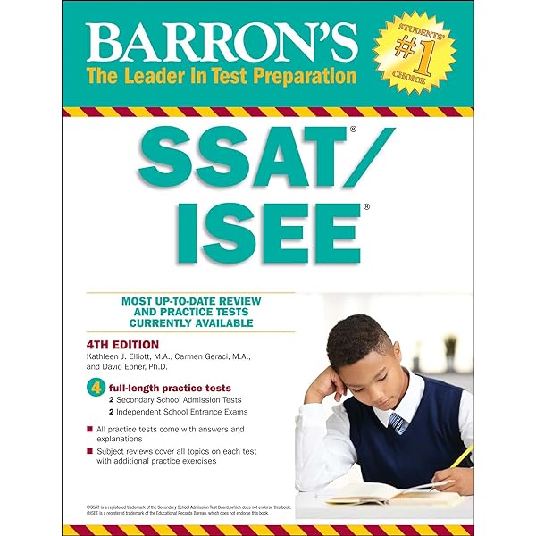 SSAT & ISEE Middle & Upper Level Prep: 4 Practice Tests + Proven
