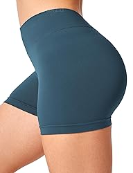YEOREO Workout Scrunch Shorts Women 3.6" V Back Gym