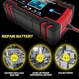 PROFIKLA 12V/24V 8A Smart Battery Charger with Repair Mode view 6