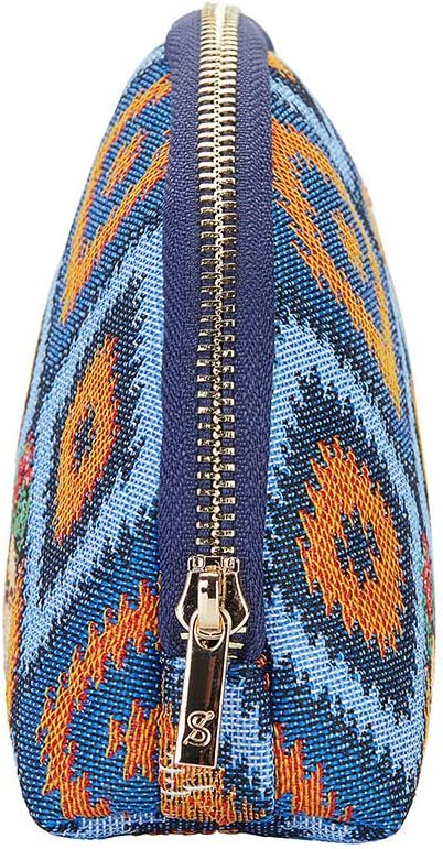 Signare Tapestry Cosmetic Bag Makeup Bag for Women with Floral Design (Frida Icon), Frida Kahlo Icon - Image 4