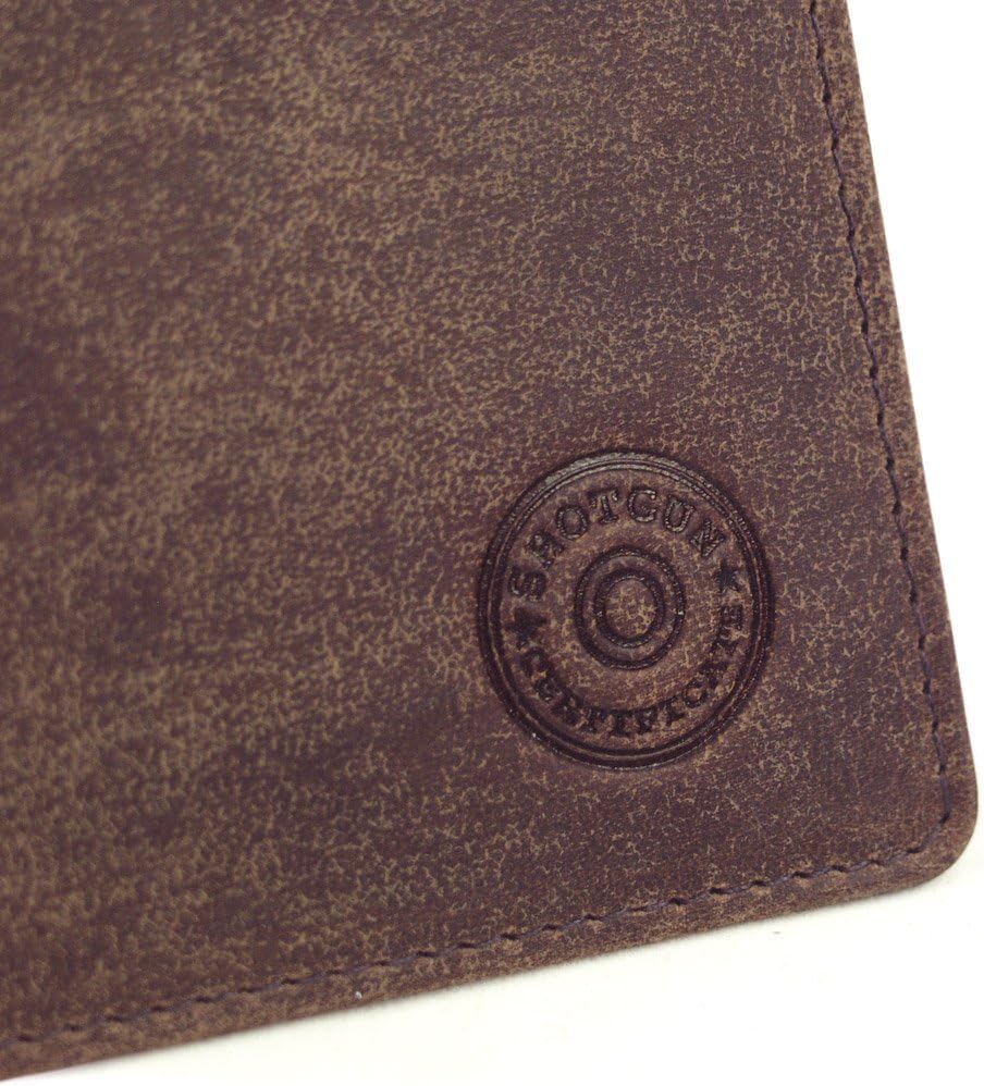 Double Shotgun & Firearm Certificate Wallet / Holder, Brown, 22.5cmx11.5cm - Image 5