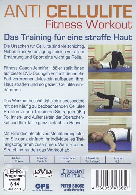 Amazon Com Anti Cellulite Fitness Workout Import Allemand