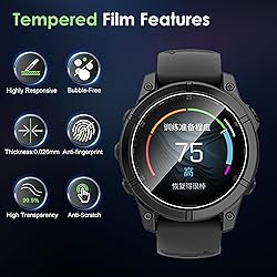 Compatible for Garmin Fenix E 47mm screen