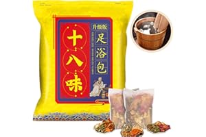 CYGJYZOD Herbal Foot Soak Bag Set - Ginger Infused Detox Foot Bath for Dry, Cracked Feet & Lymphatic Drainage,30-Pack Detox S