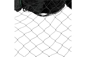NOA STORE Nylon Mesh Anti Bird Netting [50 X 50] ft for Fruit Trees Used as Chicken Netting, Garden Netting, Plant Netting, Tree Protectors, Aviary Netting and Poultry Netting