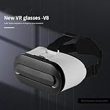 Rianpesn 3D VR Headset Phone Virtual Reality Goggles Mobile Gaming Movies view 9