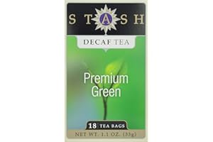 Stash Tea Decaf Premium Green Tea, 18 Count