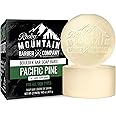 Men’s All-in-One Soap Bars – Extra Thick 1.6” Glycerin Soap Bars For Hair and Body – Includes 2 Soaps - Pacific Pine Scent - 