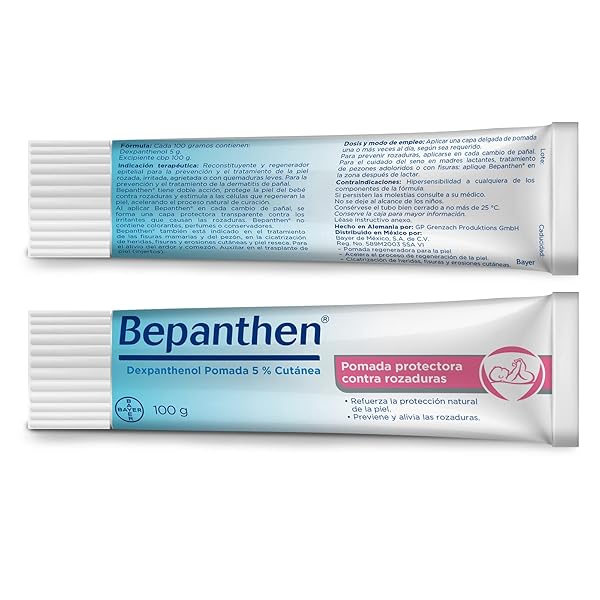 BEPANTHEN – POMADA PROTECTORA CONTRA ROZADURAS, 100 G
