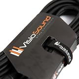 VisioSound XLR Microphone Lead Male to Female Balanced 3 m Cable White view 3
