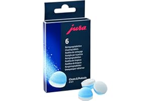 Jura 2-Phase Cleaning Tablets for Fully Automatic Coffee Machines, 12 Count