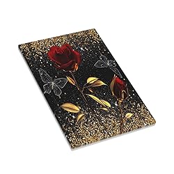 Red Rose And Butterflies Sparkling 1 Gang Light