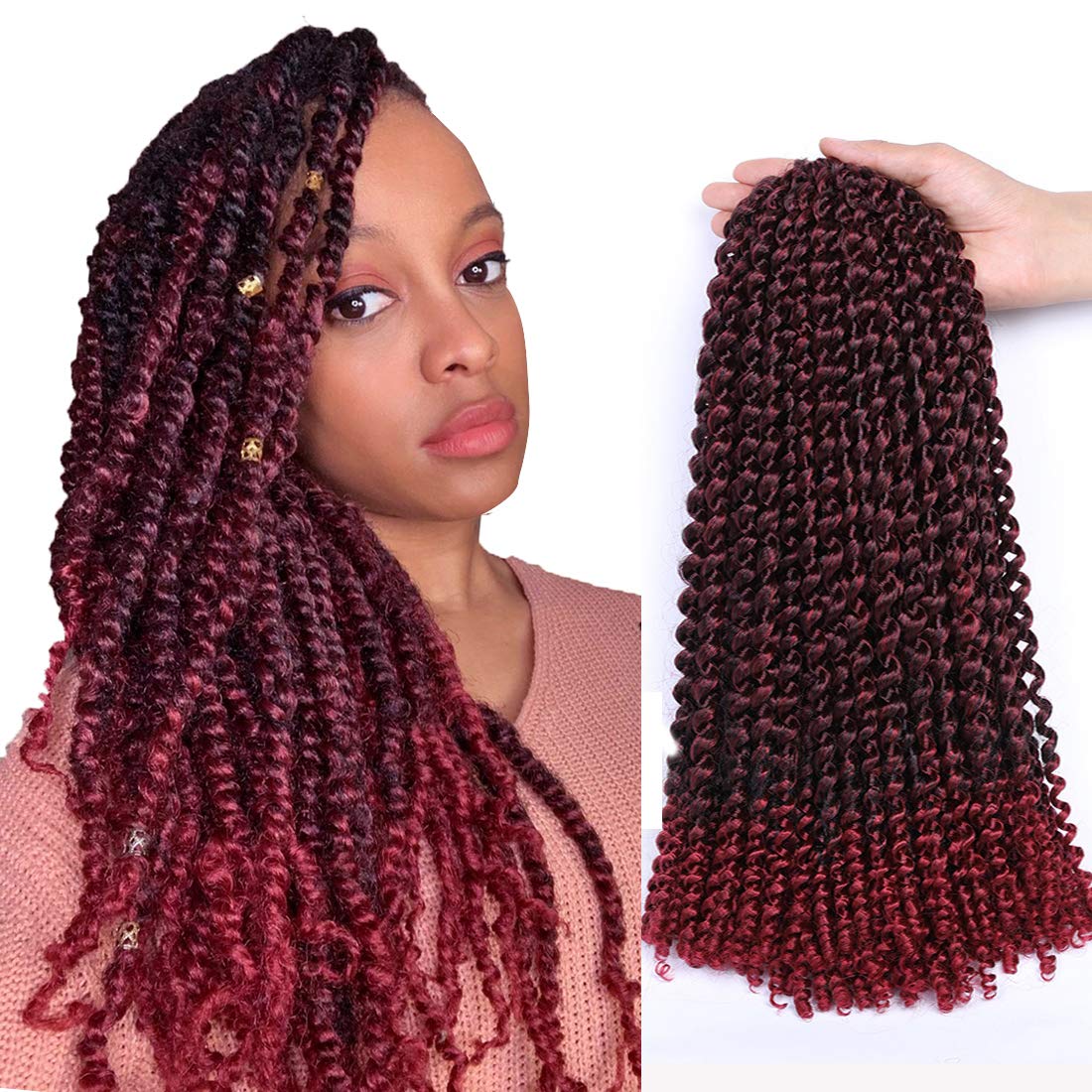 Amazon Com Bohemian Passion Twist Hair Saimisu Crochet Hair