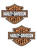 Motorcycle bar and Shield Design Sticker Vinyl