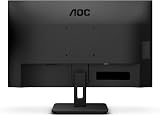 AOC 24E3UM 24 Inch FHD 75Hz VA Monitor USB Hub Speakers Flicker-Free Adaptive view 3