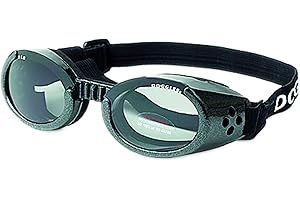 Doggles ILS Goggles Metallic Black Large