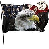 DGFhk American Eagle Flag 3x5 Double Sided Freedom Flag USA Memorial Day 4th July Independence Day 9/11 Flag Durable Fade 3x5 Ft
