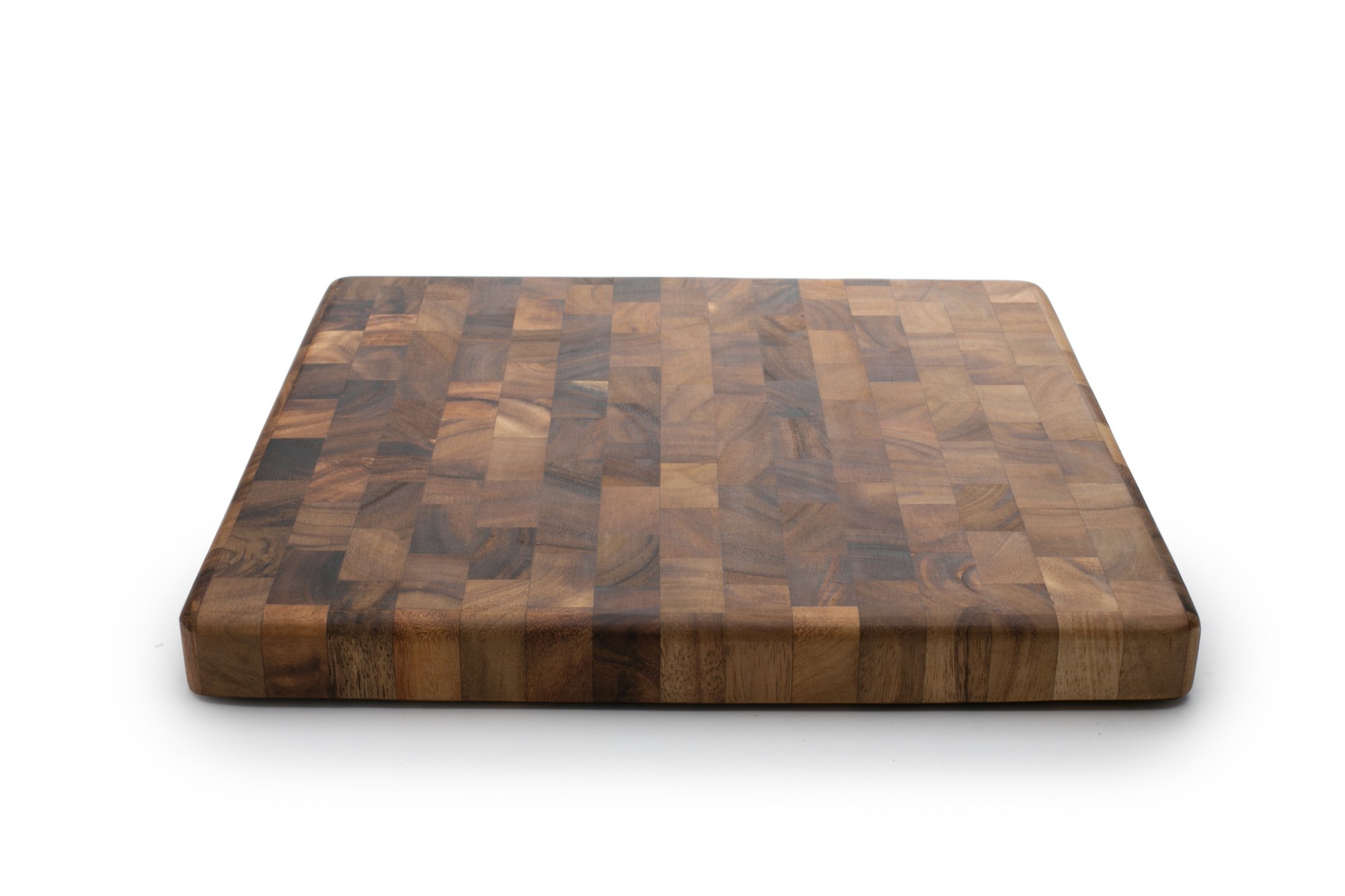 Ironwood Gourmet 28218 Square Charleston End Grain Chef's Board , Acacia Wood 14
