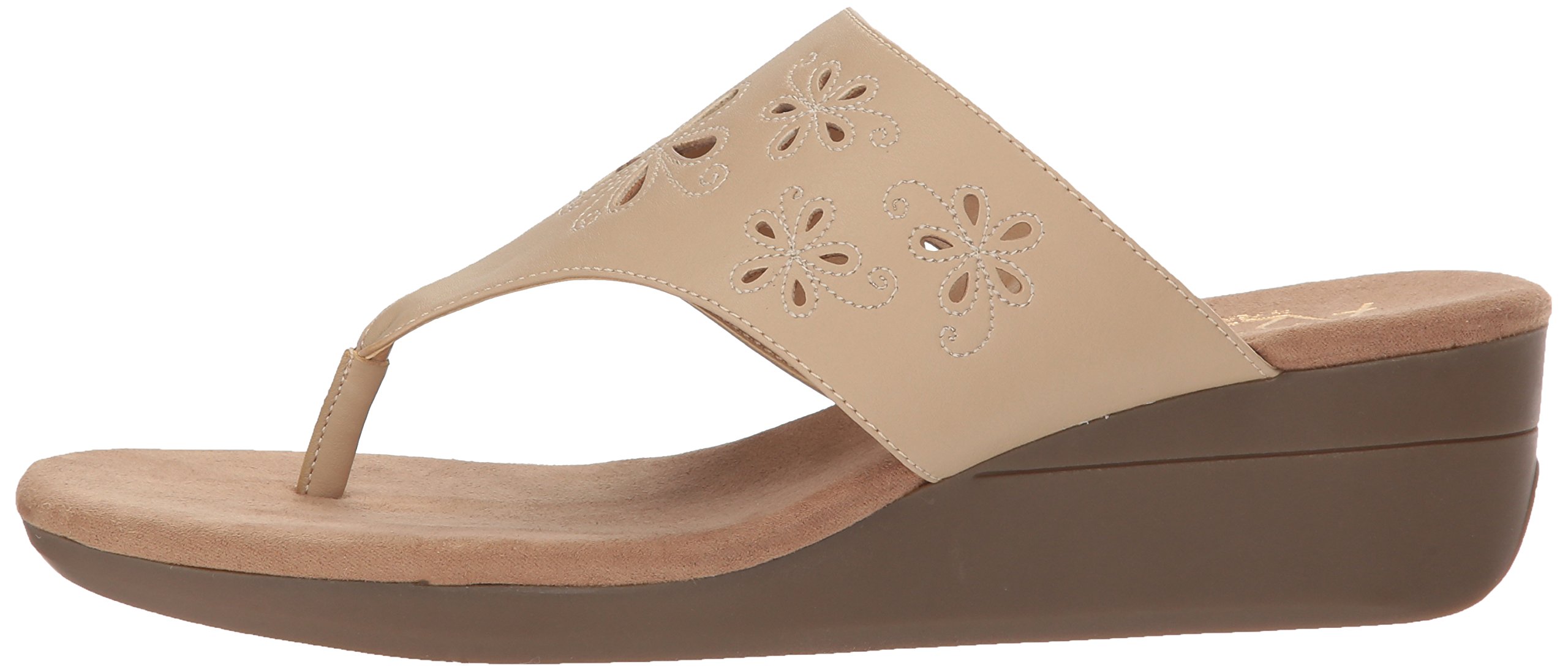 A2 by Aerosoles Women's AIR FLOW Wedge Sandal, light tan, 6 M US - Image 6