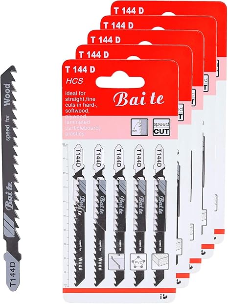 Colfuline 25x T144d Jigsaw Blades For Dewalt Bosch Makita