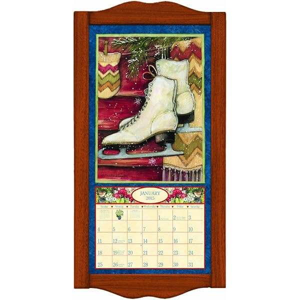 Amazon.com: LANG Classic Calendar Frame, Saddle Color - Use for  Slim/Vertical LANG Calendars Only : Everything Else
