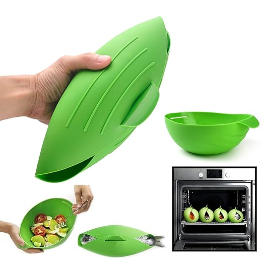 Eléctrica cocinar pescado alimentos vegetales silicona cuenco casa ...