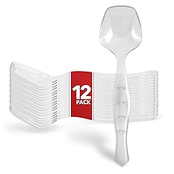 12 Count Clear Plastic Utensils for