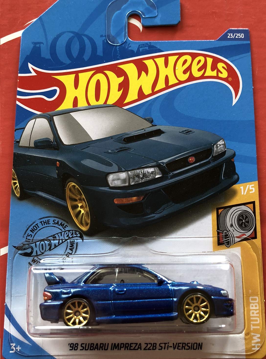 hot wheels impreza 22b